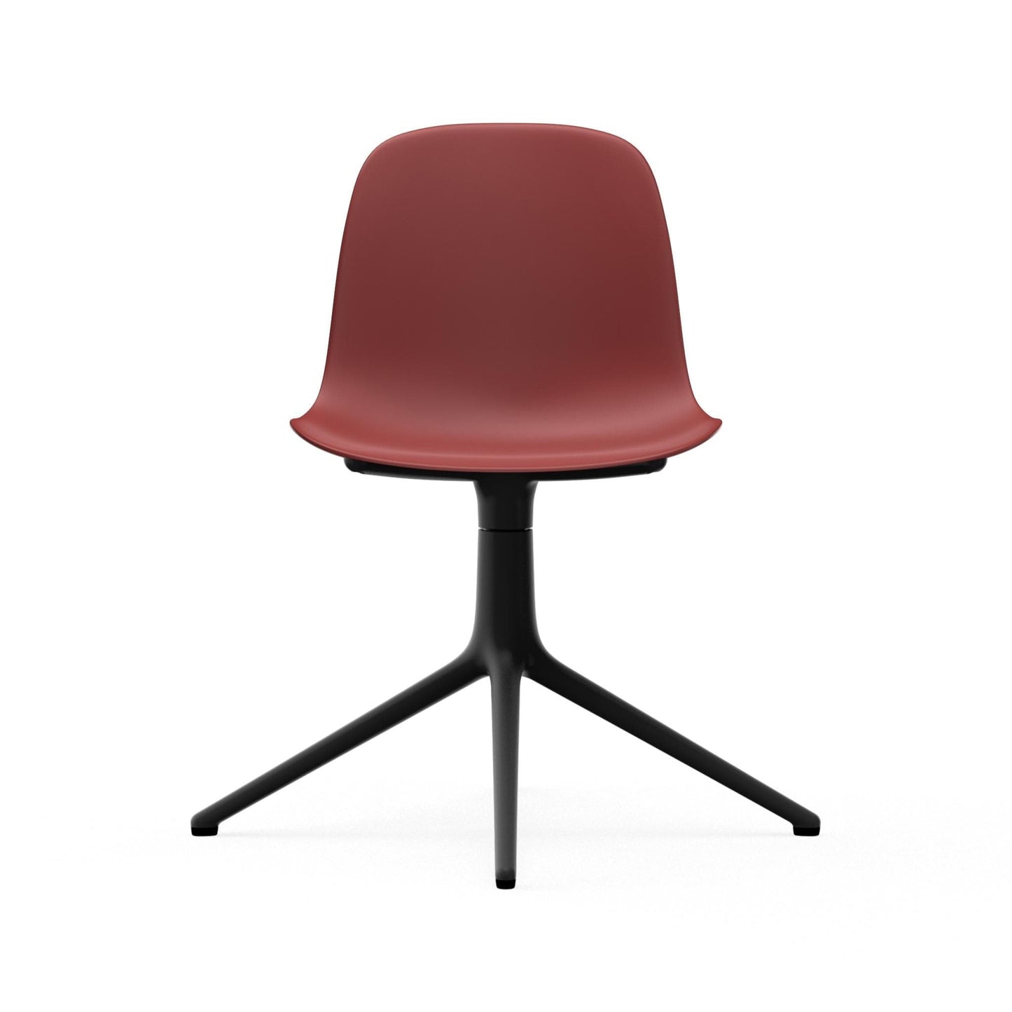 Form Chair Swivel 4L Black Alu