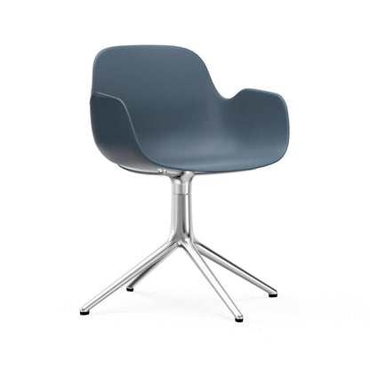 Form Armchair Swivel 4L Alu