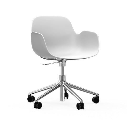 Form Armchair Swivel 5W Gaslift Alu