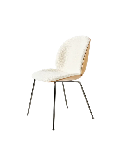 Beetle Dining Chair, 3D Veneer - Front Upholstered