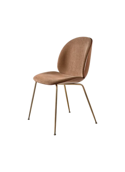 Beetle Dining Chair, 3D Veneer - Front Upholstered