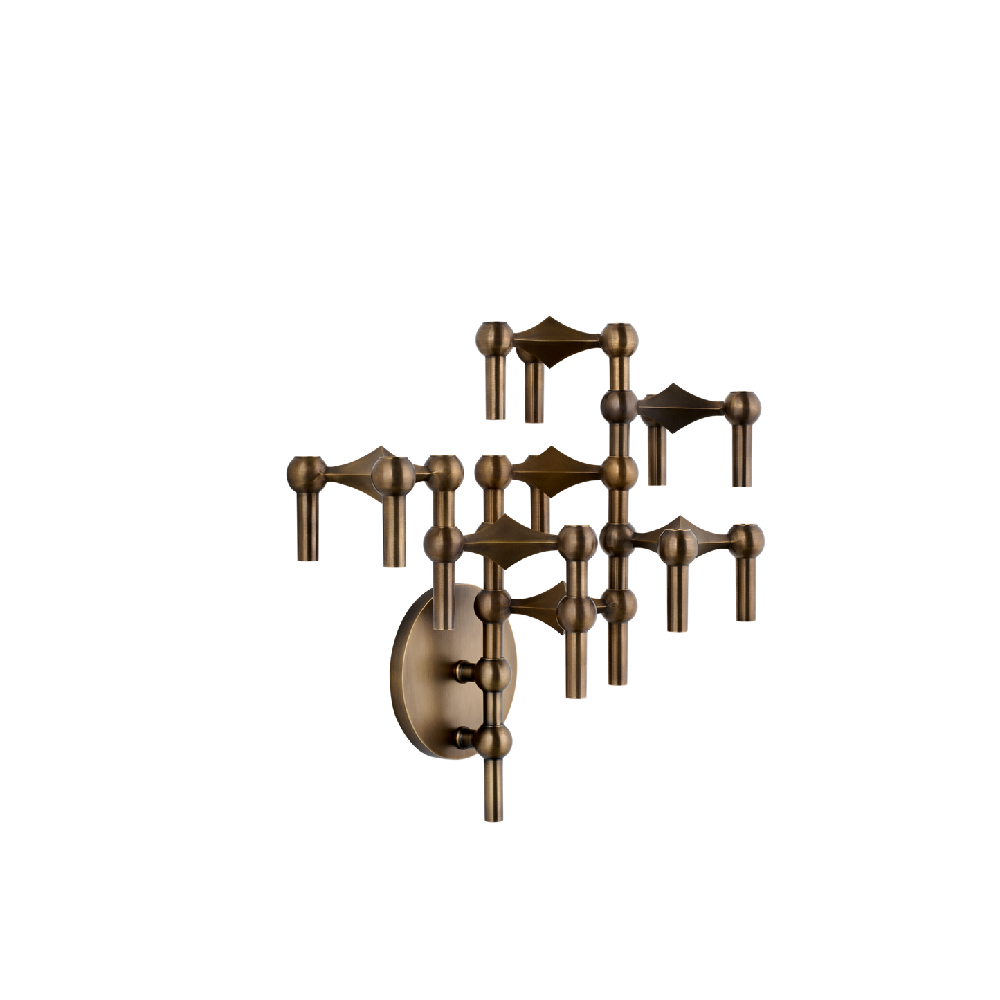 STOFF Nagel Wall Hanger, Bronzed brass