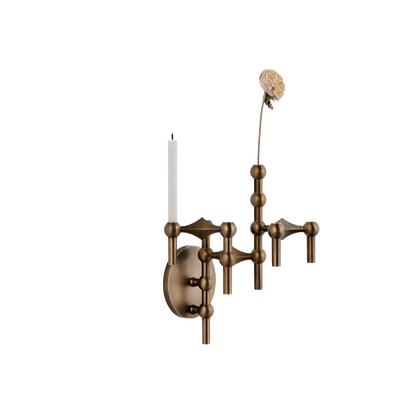 STOFF Nagel Wall Hanger, Bronzed brass