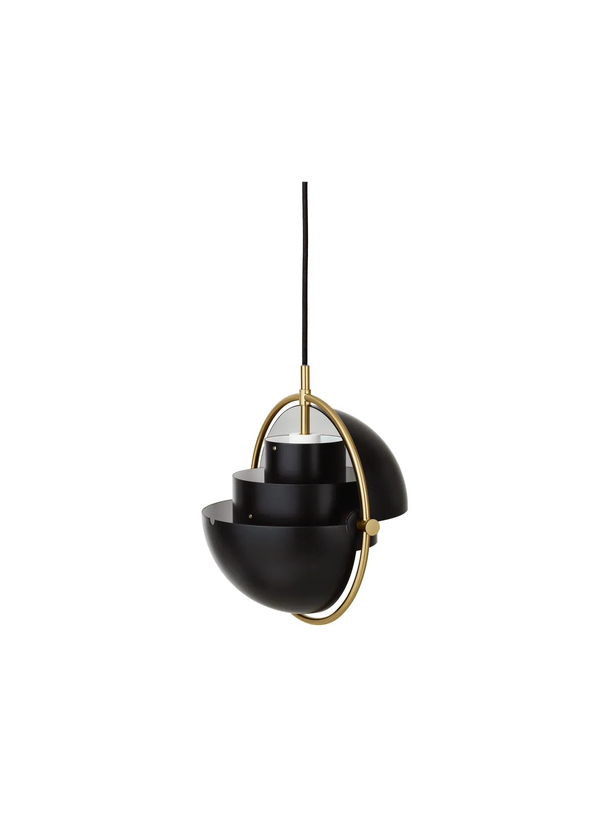 Multi-Lite Pendant Small, Brass base