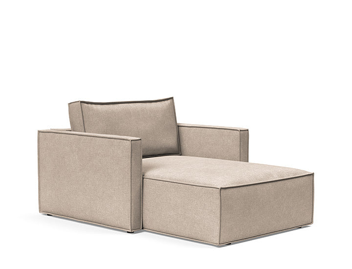Newilla Lounger Chair, Slim Arm