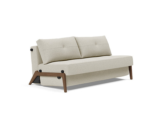 Cubed 02 Sofa, Dark Wood, Queen
