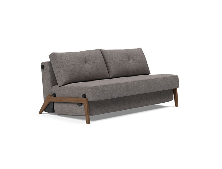 Cubed 02 Sofa, Dark Wood, Queen