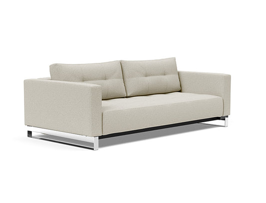 Cassius Deluxe Excess Lounger Sofa, Chrome