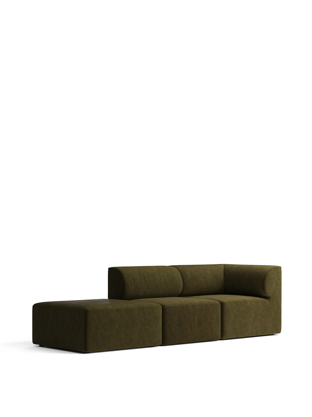 Eave 3-Seater, Corner-Right w/Pouf