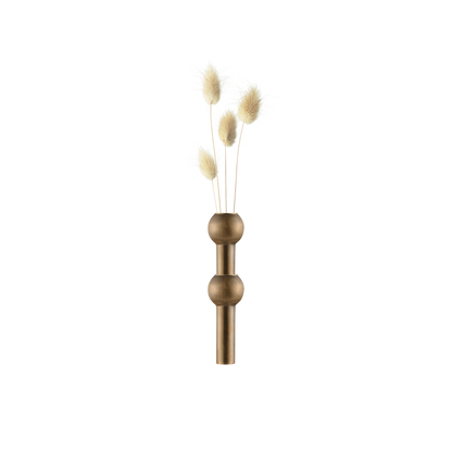 STOFF Nagel Vase, Bronzed Brass