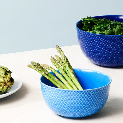 Lyngby Porcelæn Rhombe Color Serving Bowl