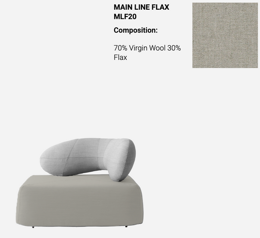 Chat Chair Cover Main Line Flax MLF20