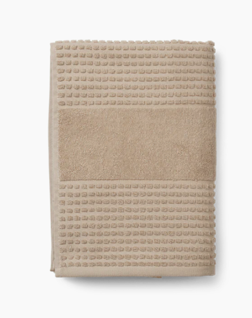Check Bath Sheet Sand