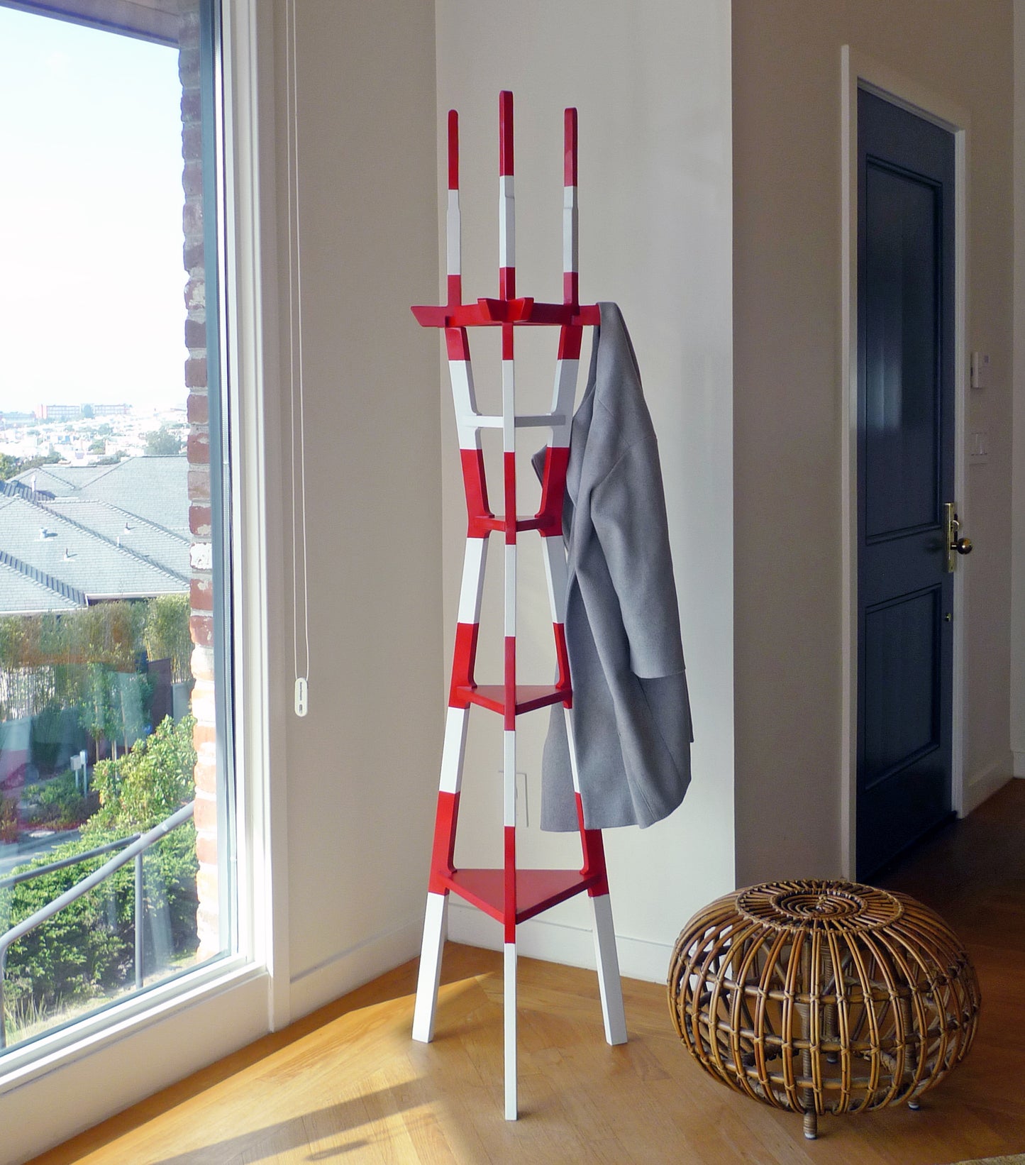 Sutro Tower Coat Rack