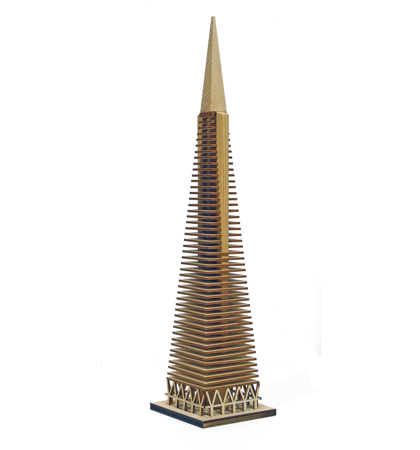 TransAmerica Wood Model