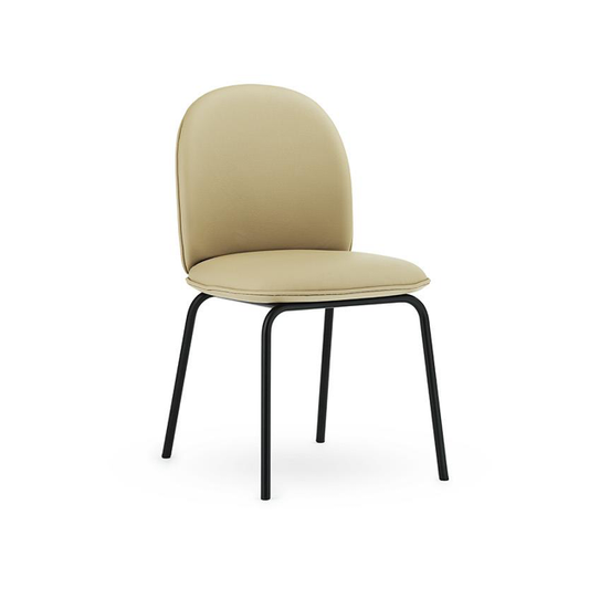 Ace Chair Full Upholstery Black Steel