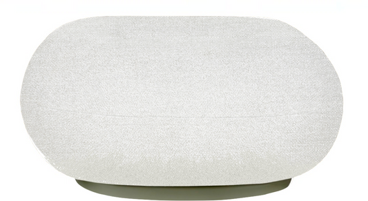 Pacha Outdoor Ottoman - Fully Upholstered, Swivel