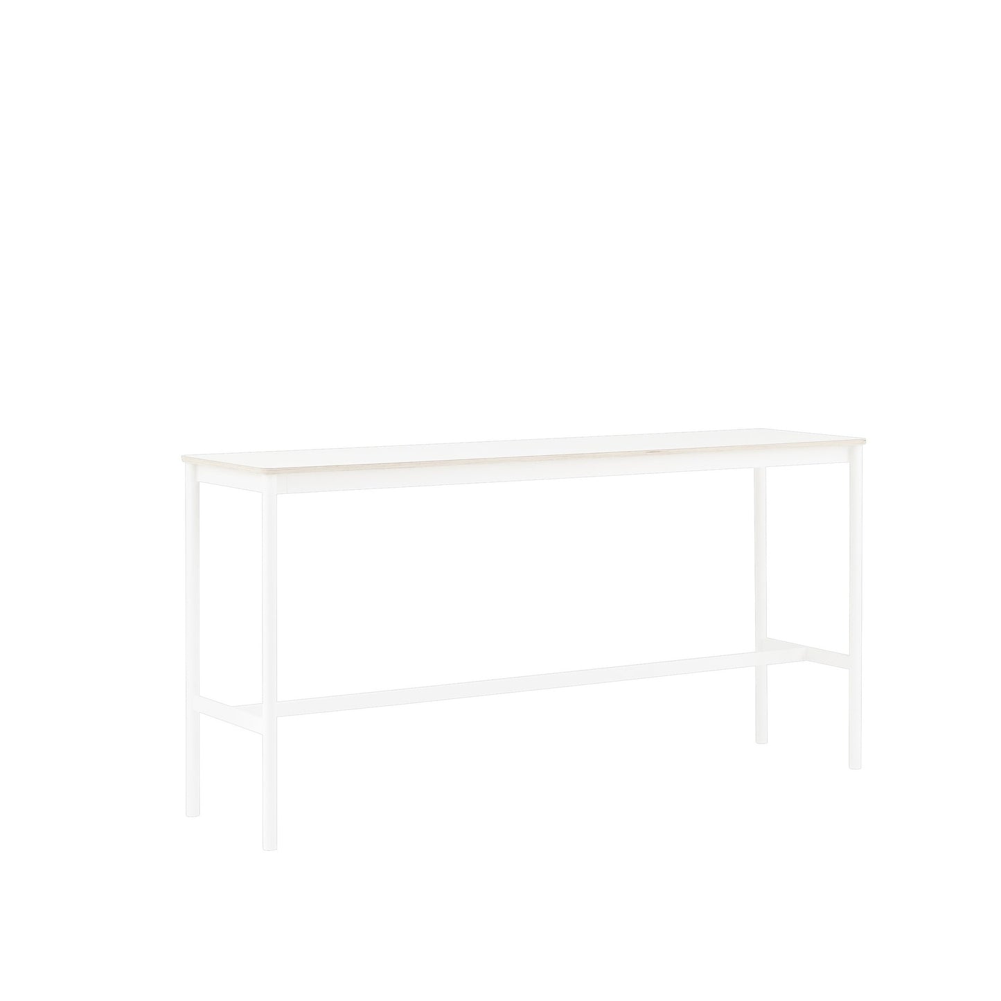 BASE HIGH TABLE / 190 X 50 H: 95 CM / 74.8 X 19.7 H: 37.4"