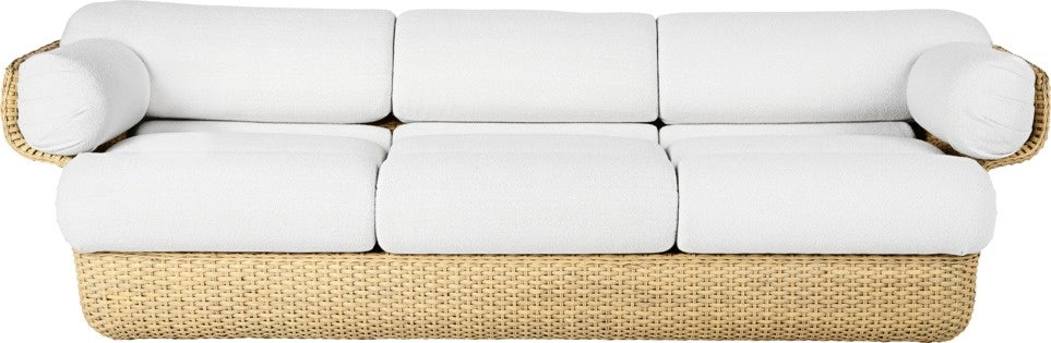 Basket Sofa - Fully Upholstered, 3-seater