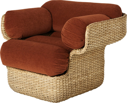Basket Lounge Chair - Fully Upholstered