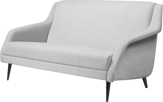 CDC.2 Sofa - Fully Upholstered, 143x82, Wood base, Brown Stained Birch