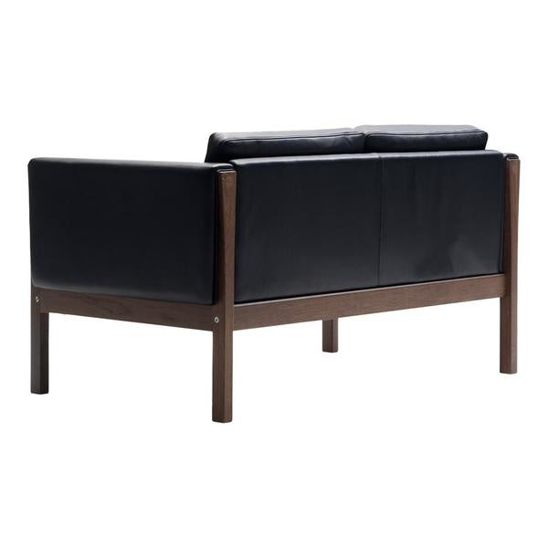 CH 162 Sofa Walnut