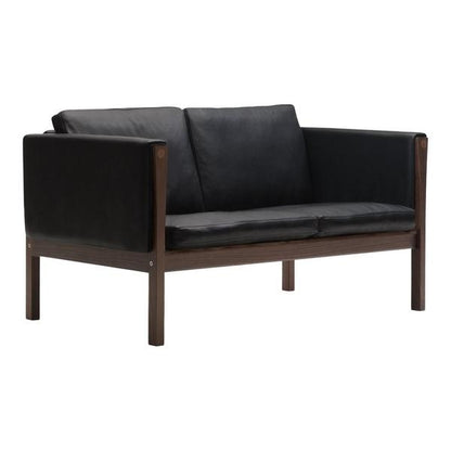 CH 162 Sofa Walnut