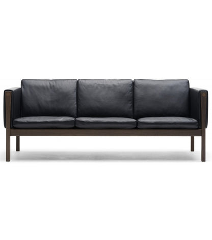 CH 163 Sofa Walnut