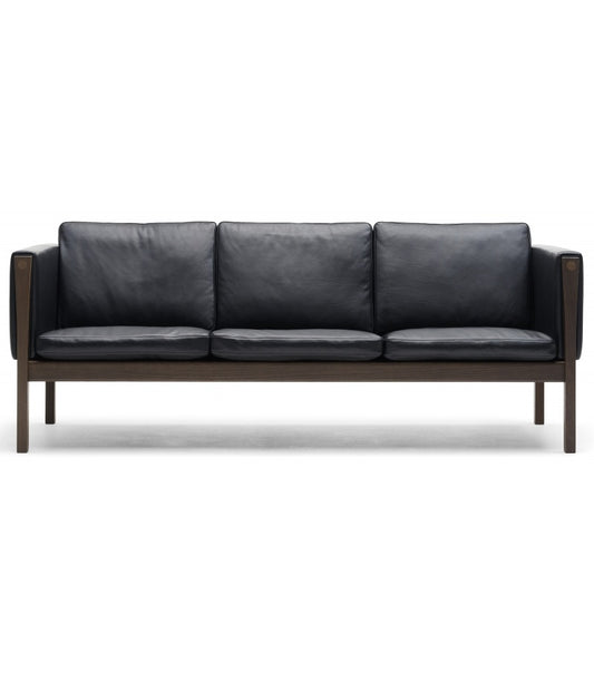 CH 163 Sofa Walnut
