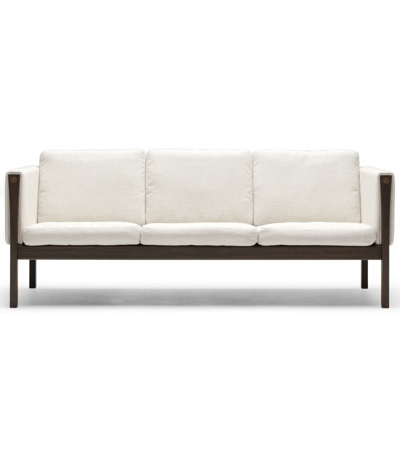 CH 163 Sofa Walnut