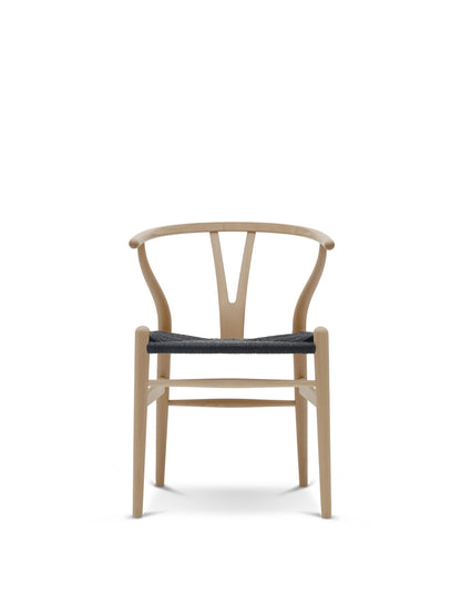 CH24 | WISHBONE CHAIR Black Cord