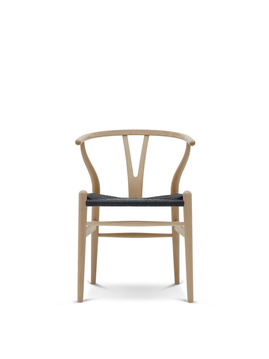 CH24 | WISHBONE CHAIR Black Cord