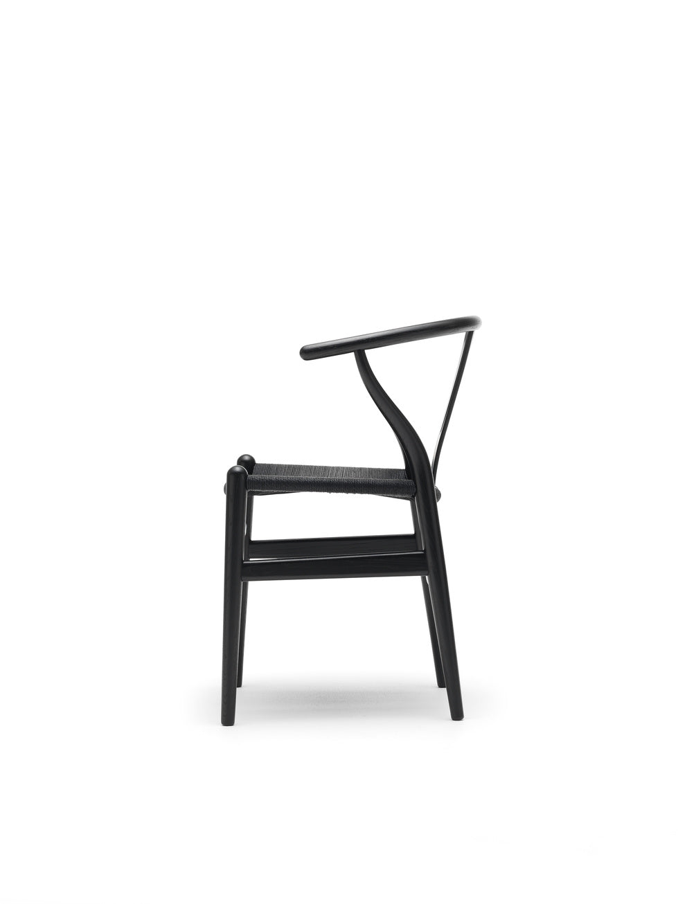CH24 | WISHBONE CHAIR Black Cord