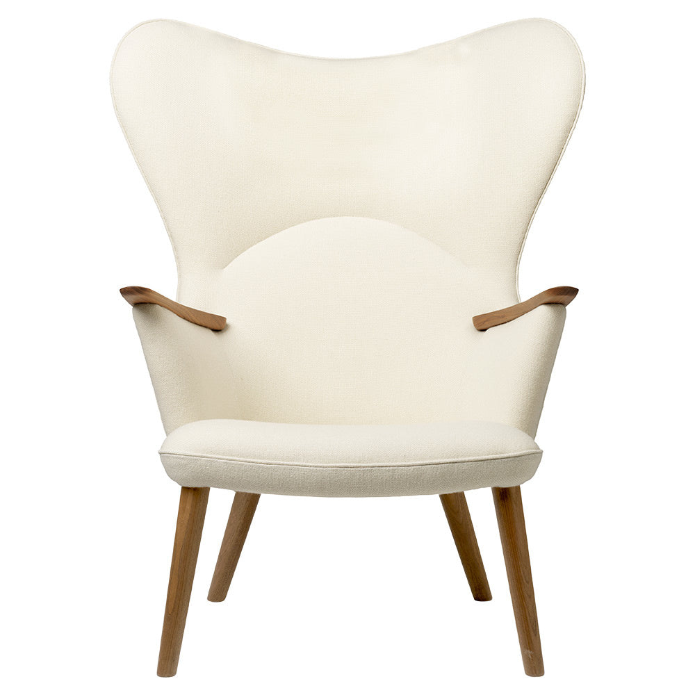 CH78 Mama Bear Lounge Chair Walnut