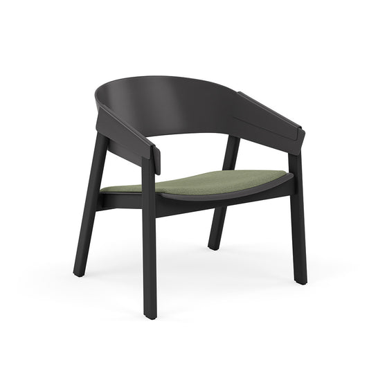 Cover Lounge Chair Upholstered Black