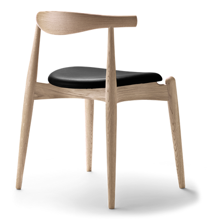 CH20 ELBOW CHAIR Leather Oak