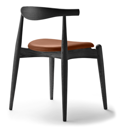 CH20 ELBOW CHAIR Leather Oak