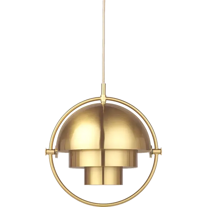 Multi-Lite Pendant Small, Brass base