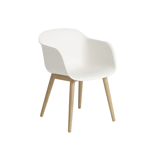 Fiber Armchair / Wood Base