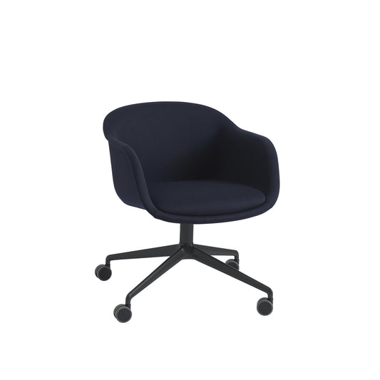 Fiber Conference Armchair / Swivel Base with Castors & Tilt
