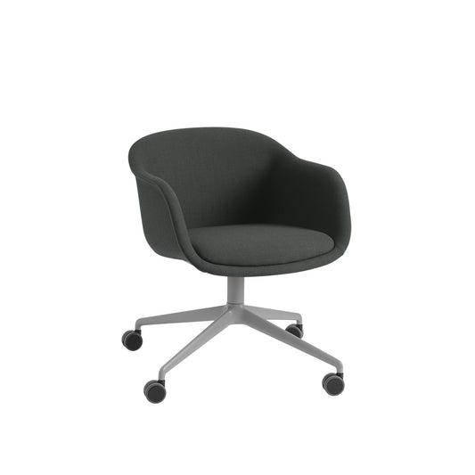 Fiber Conference Armchair / Swivel Base with Castors