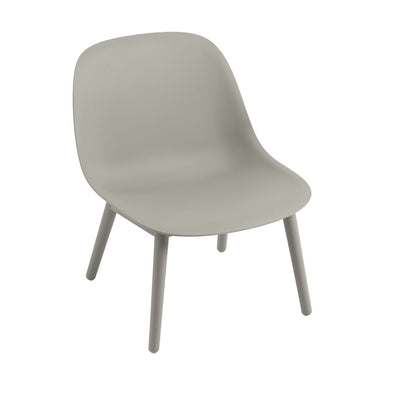 Fiber Lounge Chair / Wood Base