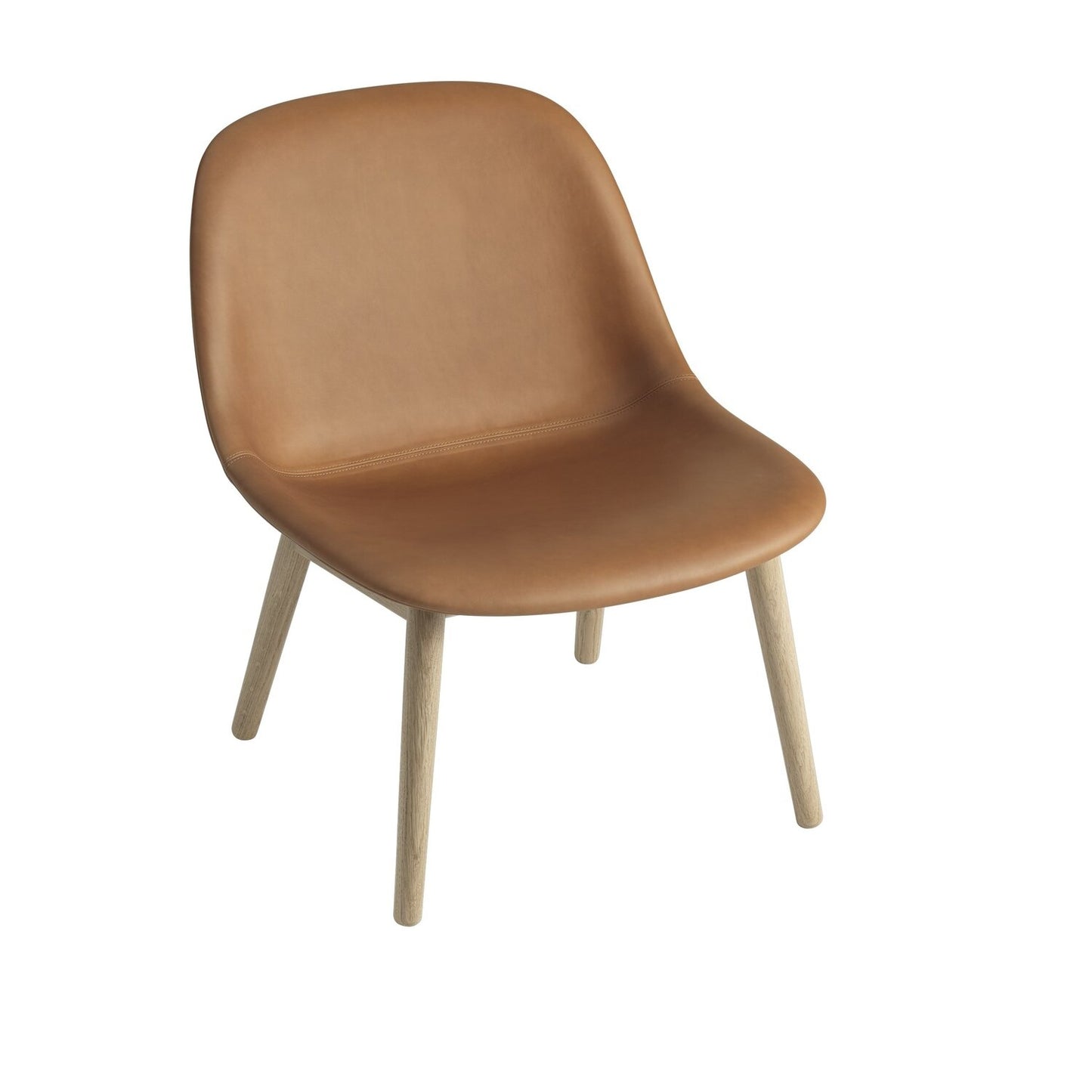 Fiber Lounge Chair / Wood Base