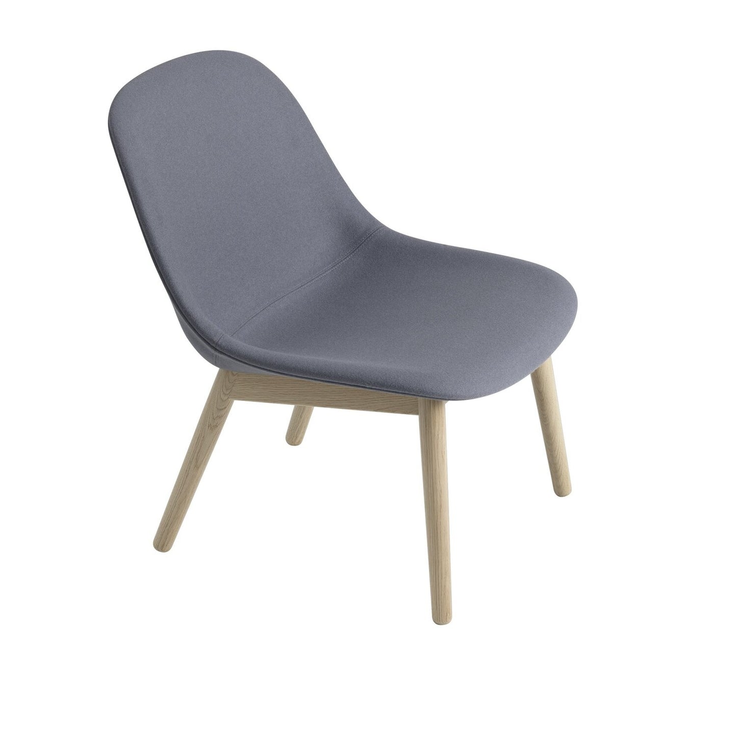 Fiber Lounge Chair / Wood Base