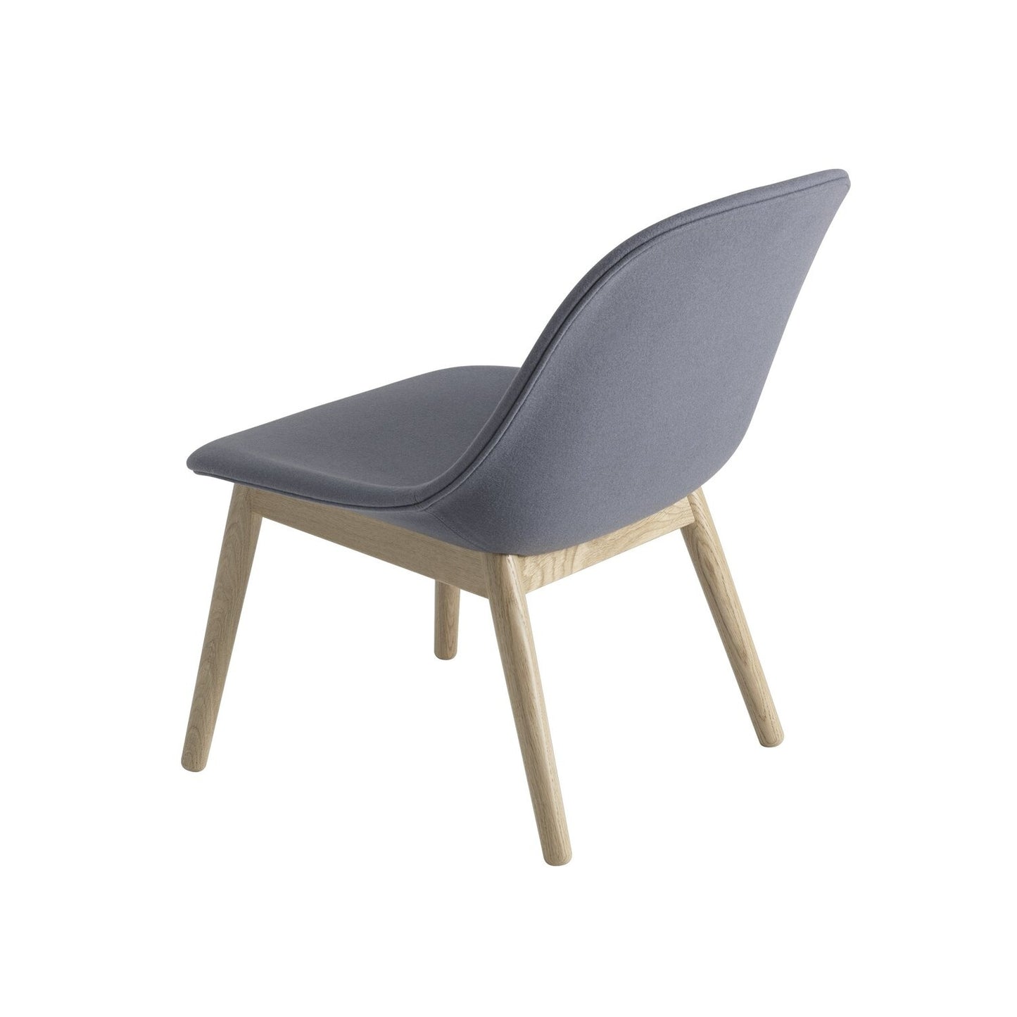 Fiber Lounge Chair / Wood Base