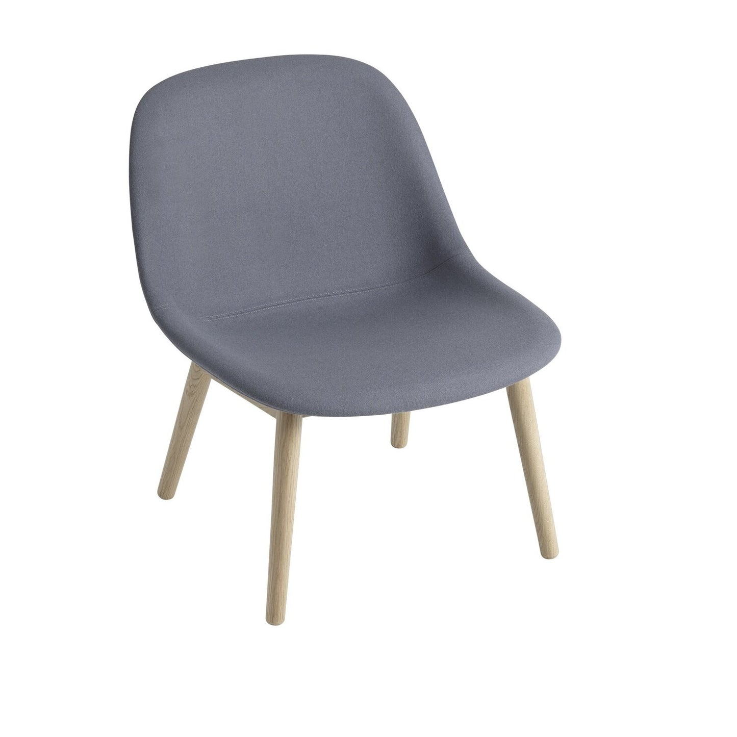 Fiber Lounge Chair / Wood Base