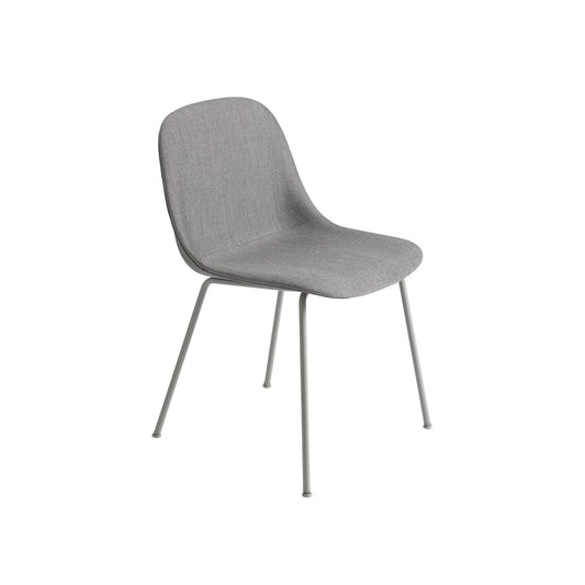 Fiber Side Chair / Tube Base, Upholstered