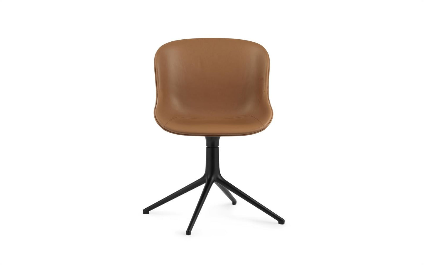 Hyg Chair Swivel 4L Full Upholstery Black Alu