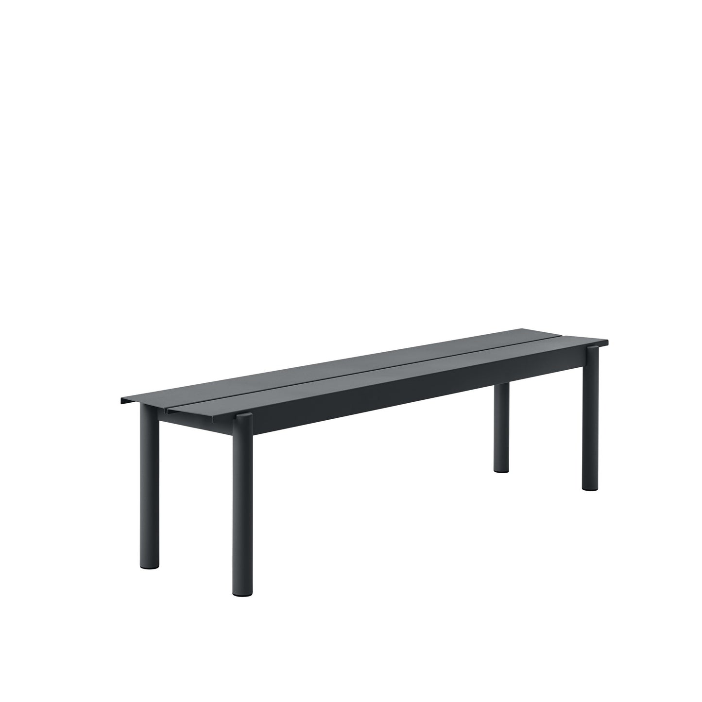 LINEAR STEEL BENCH / 170 X 34 CM / 66.9 X 15.4"