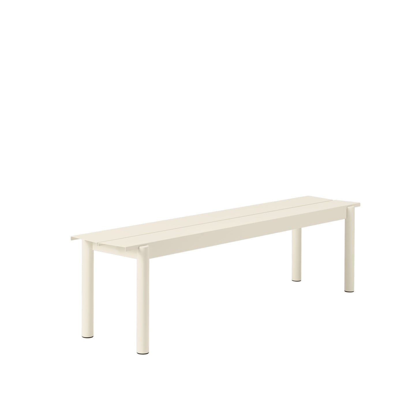 LINEAR STEEL BENCH / 170 X 34 CM / 66.9 X 15.4"